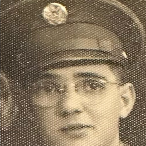 WWII GOLD filled Wite Rim Glasses & case - Picture 2 of 16